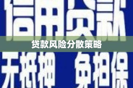 台湾贷款风险分散策略