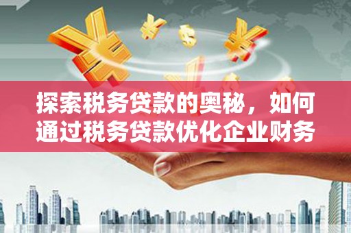 台湾探索税务贷款的奥秘，如何通过税务贷款优化企业财务