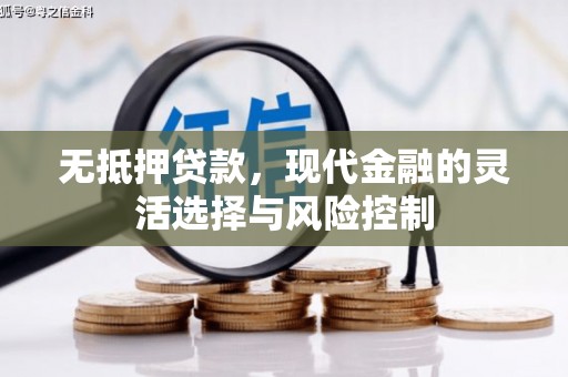 台湾无抵押贷款，现代金融的灵活选择与风险控制