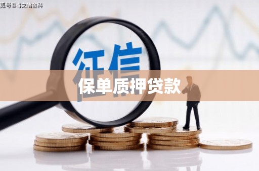台湾保单质押贷款