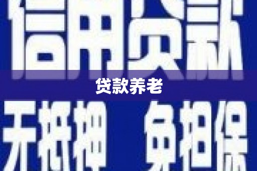 台湾贷款养老
